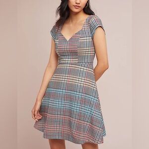 Moulinette Soeurs x Anthropologie Finley Plaid Dress